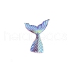 Luminous Resin Mermaid Tail Ornaments LUMI-PW0004-017D-2