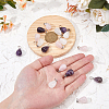 FIBLOOM 18Pcs 3 Styles Gemstone Pendants G-FI0001-28-3