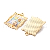 Alloy Enamel Pendants FIND-M060-01G-2