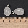 Natural Quartz Crystal Pendants G-U018-01P-G-3