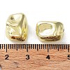 Rack Plating Alloy Beads PALLOY-Q458-19G-3