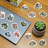 50Pcs Mini 3D Landscape PVC Self Adhesive Cartoon Stickers STIC-B001-18-7