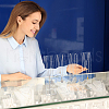 Acrylic Necklace Display Stands NDIS-WH0003-015A-6
