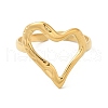 304 Stainless Steel Open Cuff Rings for Women RJEW-H214-02G-2