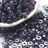 Transparent Colours Luster Glass Seed Beads SEED-E001-T3x6mm-A05-1