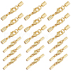 Unicraftale 18 Sets 2 Styles 304 Stainless Steel Lobster Claw Clasps STAS-UN0044-86-1