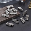 Tibetan Style Alloy Bead Spacer Bars TIBE-A16787-TAS-NR-4