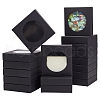 Cube Kraft Paper Storage Gift Boxes CON-WH0095-101C-02-1