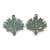 Zinc Alloy Tree Pendants PALLOY-R065-010-LF-1