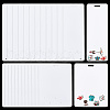 FINGERINSPIRE 24Pcs 2 Styles PVC Plastic Badge Display Cards DIY-FG0006-35-1