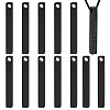 BENECREAT 12Pcs Stainless Steel Pendants STAS-BC0003-87EB-1