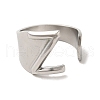 201 Stainless Steel Finger Rings RJEW-H223-04P-Z-1