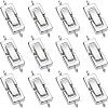 SUPERFINDINGS Brass Fold Over Clasps KK-FH0002-29-1