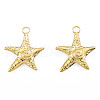Ion Plating(IP) 201 Stainless Steel Pendants STAS-N098-230LG-3