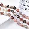 Natural Plum Blossom Jasper Beads Strands G-N326-100-04-4