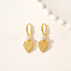 Brass Imitation Pearl Dangle Earrings GH2902-2-2