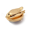 Brass Box Clasps KK-P291-50G-3