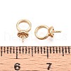 Brass Screw Eye Peg Bails Charms KK-T056-104G-NF-3