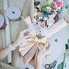 GOMAKERER 15 Yards Polyester Mesh Flower Ribbon OCOR-GO0001-23-6