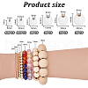   760Pcs 6 Styles Natural Wood Beads WOOD-PH0002-86-2