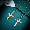 Unicraftale 4Pcs 2 Colors 304 Stainless Steel Pendants STAS-UN0045-98-2