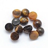 Natural Tiger Eye Cabochons G-P393-R12-4mm-1