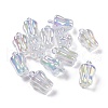 UV Plating Luminous Transparent Acrylic Pendants OACR-C001-07-3