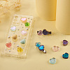 Craftdady 60Pcs 15 Style Transparent and Opaque Resin Cabochons CRES-CD0001-06-8