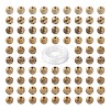 100Pcs 8mm Natural Picture Jasper Beads DIY-LS0002-30-2