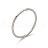 304 Stainless Steel Plain Band Rings STAS-I160-F03-P-4