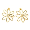 PVD Vacuum Plating 304 Stainless Steel Stud Earrings for Women EJEW-L284-06G-1