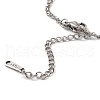 Mother's Day 304 Stainless Steel Ma Ma Multi-Strand Link Chains Bracelets BJEW-Q335-01B-P-3