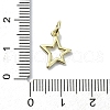Brass Charms KK-H475-38G-01-3