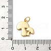 Brass Enamel Pendants KK-Q098-15G-02C-3