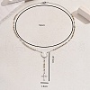 Vintage Stainless Steel Rosary Bead Necklaces MZ7141-2-2