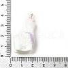 Flocky Resin Pendants FIND-I044-19B-3