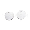 Tarnish Resistant 304 Stainless Steel Charms STAS-F039-91-8mm-P-2