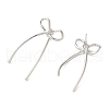 Brass Stud Earrings for Women EJEW-M251-06P-2