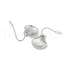 Non-Tarnish 304 Stainless Steel Dangle Earrings for Women EJEW-Z047-02P-2