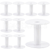 SUNNYCLUE 15Pcs Plastic Empty Spools for Wire TOOL-SC0001-56-1