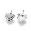 Non-Tarnish 304 Stainless Steel Pendant Cabochon Settings STAS-F222-025-2