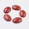 Natural Red Jasper Flat Back Cabochons X-G-G741-30x40mm-11-1