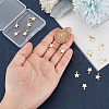 BENECREAT 16Pcs Brass Pendants KK-BC0013-78-3