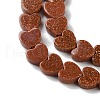 Synthetic Goldstone Beads Strands G-M403-A50-02B-4