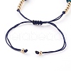 Adjustable Nylon Cord Braided Bead Bracelets BJEW-JB05827-01-2
