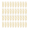 50Pcs 304 Stainless Steel S-Hook Clasps FIND-UN00007-1