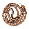 Electroplate Glass Beads Strands EGLA-T025-03F-2