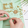Unicraftale 200Pcs Brass Spacer Beads KK-UN0002-34-5