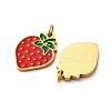 304 Stainless Steel Enamel Pendants STAS-E550-57G-2