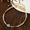 Bohemian Style Natural Quartz Crystal Beads Bracelets SQ1318-3
